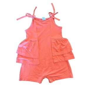 Kate Quinn Organic Spaghetti Tie Double Ruffle Ballerina Shortie